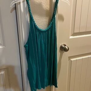 Mossimo Supply Co. Turquoise Tank Top